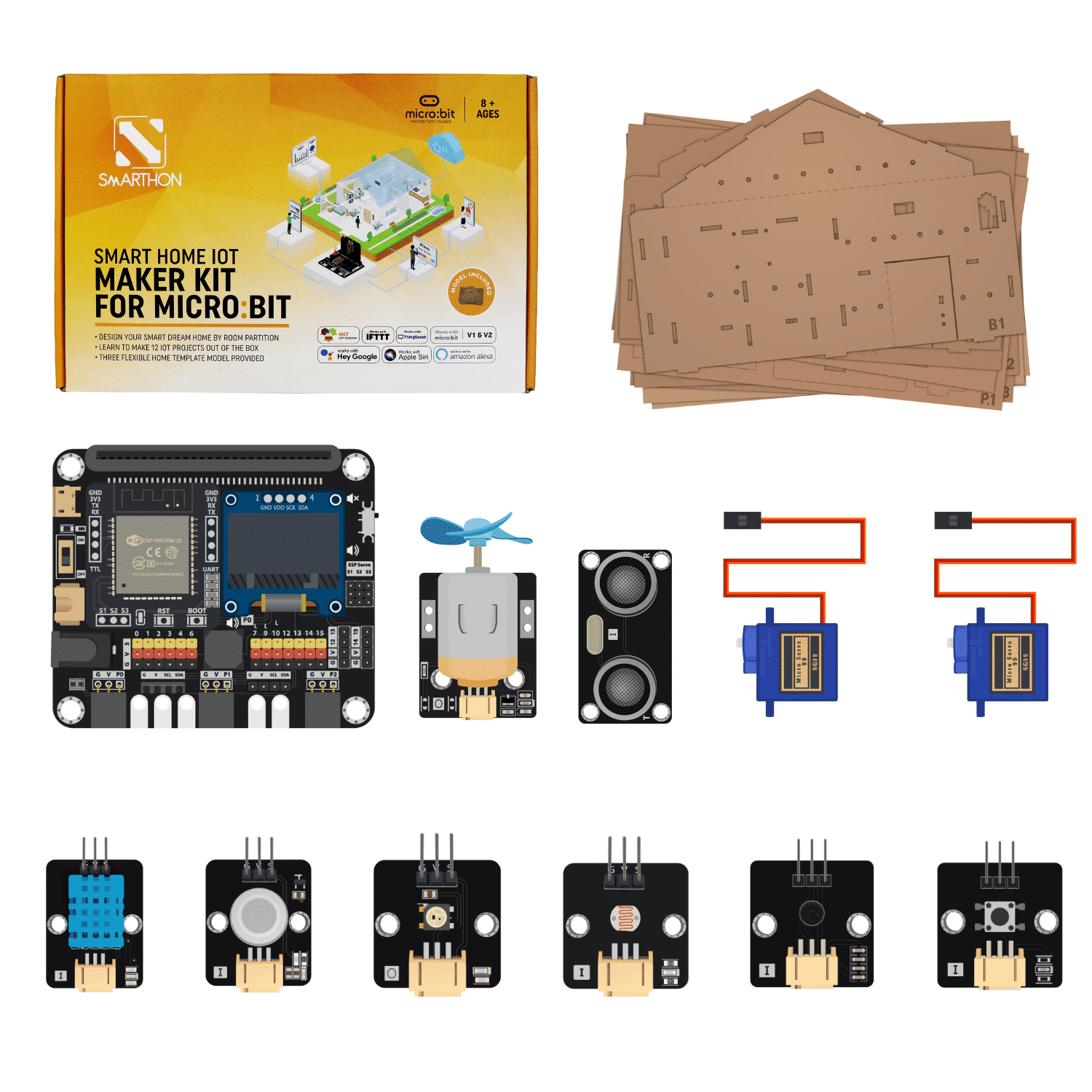 micro:bit 智能家居IoT创作套装 - 图片 4
